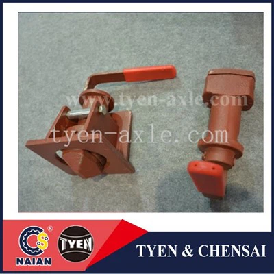 Chowany zamek obrotowy